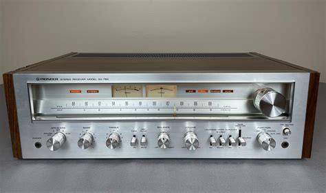 Here are a few examples of SX wattage Pioneer SX-1980 (1976 model) - 270 watts per channel into 8 ohms. . Pioneer sx 750 receiver